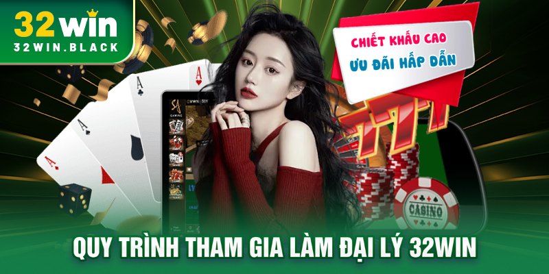 Quy trình tham gia làm đại lý 32WIN