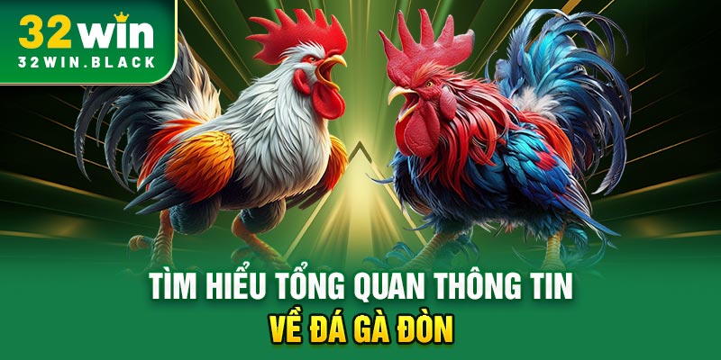 Tìm hiểu tổng quan thông tin về đá gà đòn